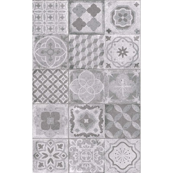 Декор 25x40 см Абитаре светлосив 5977 KAI