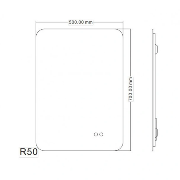 Шкаф за баня Авалон + подарък LED огледало 6089 + 1945-50 - Image 6