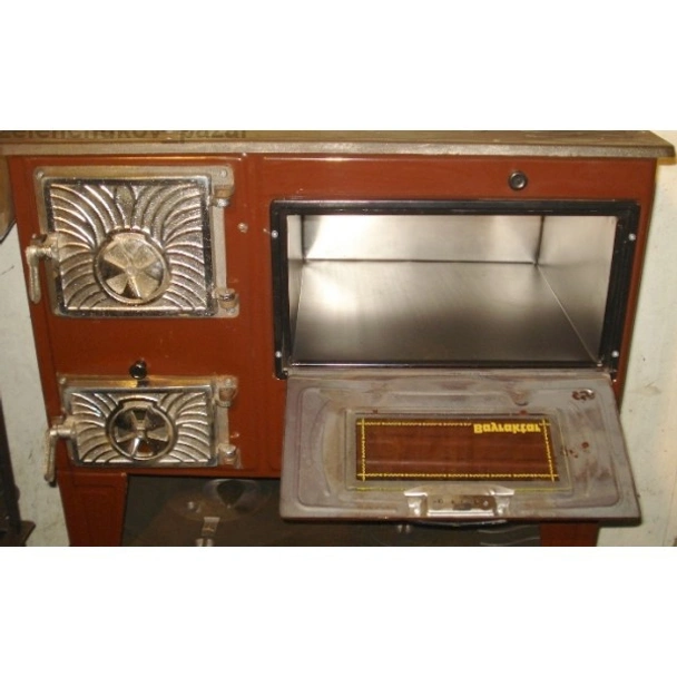 Готварска печка на дърва с плоча от лят чугун BAYRAKTAR - Image 3