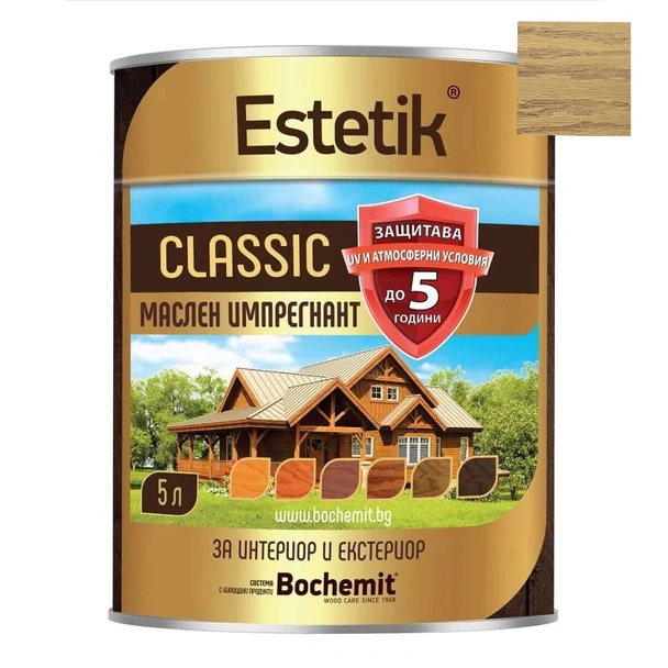 Импрегнант 5 л дъб Estetik Classic BOCHEMIT
