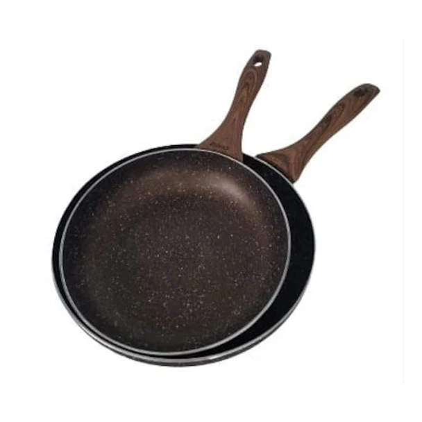 Комплект тигани с мраморно покритие ø22/26 см 9Tnine - Image 2