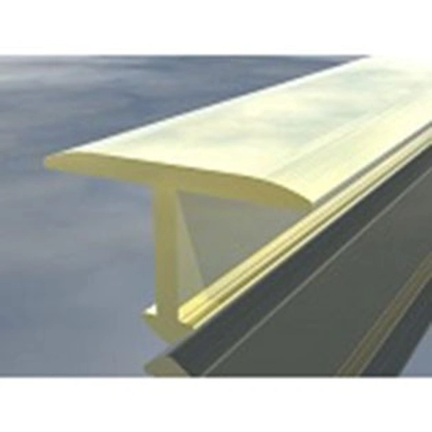 Aлуминиева Т-образна лайстна 20 мм 2.7 м жълта