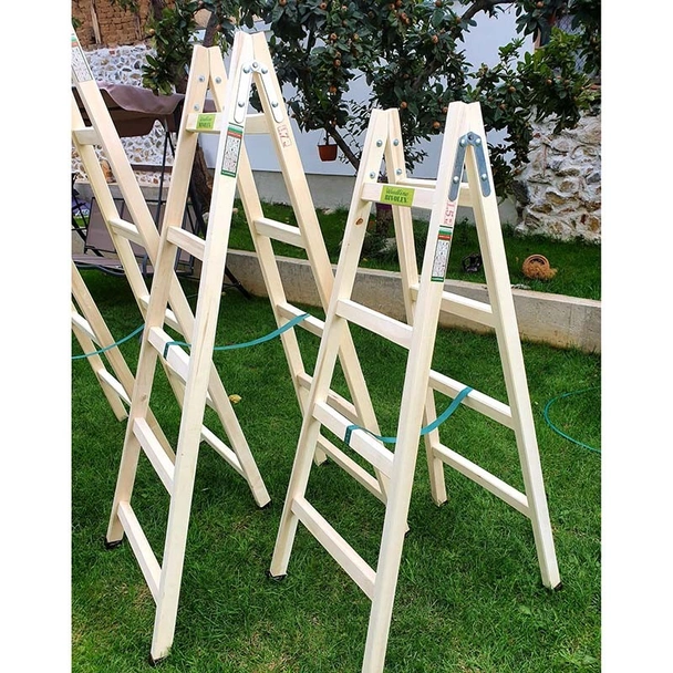 Дървена стълба 2.5 м EKO - Image 4