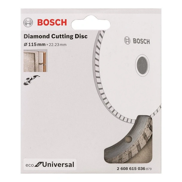 Диамантен диск Eco Universal Turbo 115х22.23 BOSCH - Image 2