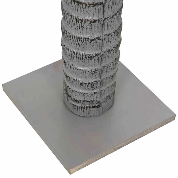 Изкуствено палмово дърво с 12 листа 150 см зелено - Image 3