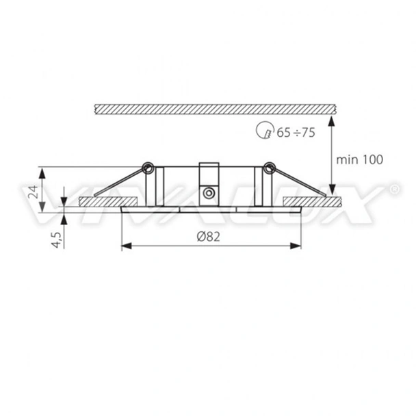 Луна никел/злато 12V VIVALUX - Image 2
