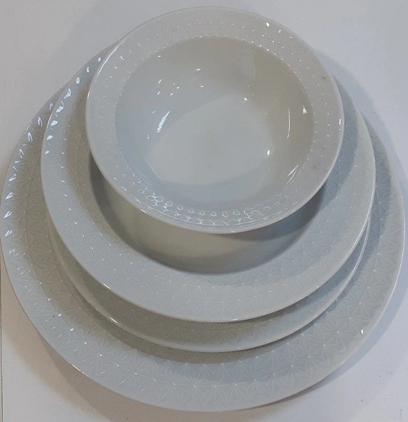 Сервиз за хранене 24 части бял INCI - Image 2