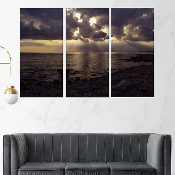 Здрач над морето - картина пано за стена - Image 2