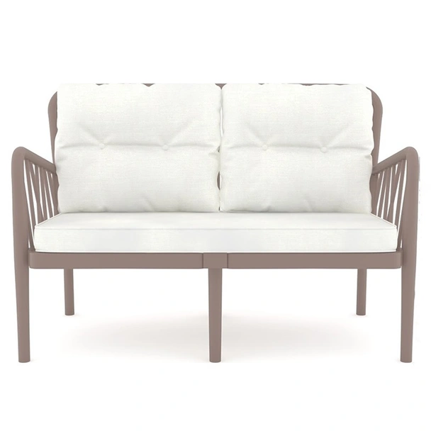 Градински комплект 4 части Gala Lounge Set капучино RAINBOW - Image 3