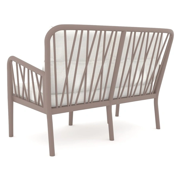 Градински комплект 4 части Gala Lounge Set капучино RAINBOW - Image 7