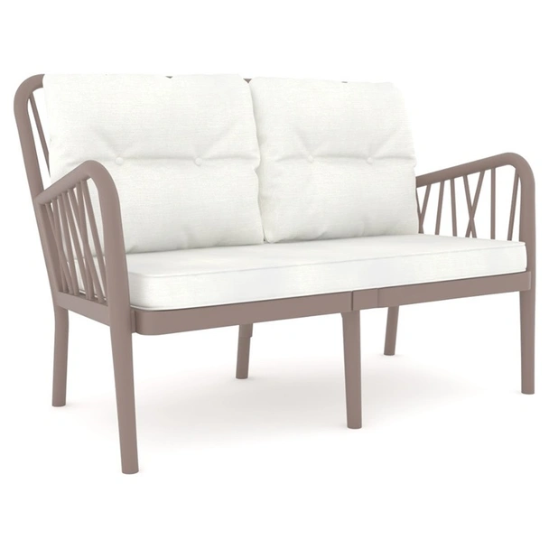 Градински комплект 4 части Gala Lounge Set капучино RAINBOW - Image 2