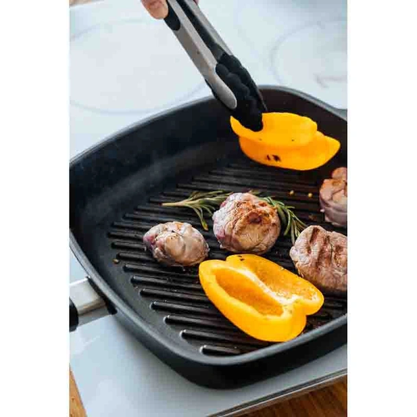 Грил тиган с подвижна дръжка 28x28 см Ferra Induction НЕВА МЕТАЛЛ ПОСУДА - Image 4