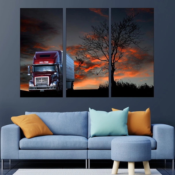 На път по здрач - картина пано за стена - Image 2