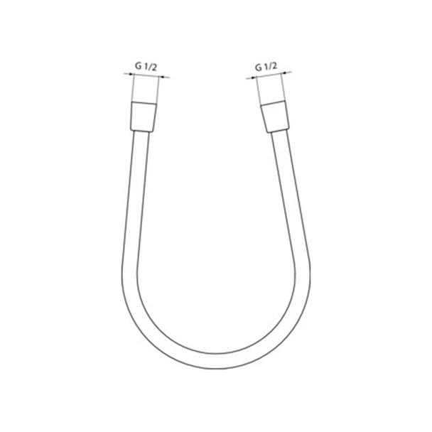 Шлаух за ръчен душ 1750 мм Ultraflex VIDIMA - Image 2