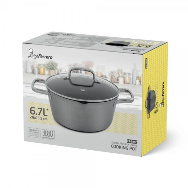 Тенджера 6.7 л Enzo LUIGI FERRERO - Image 5