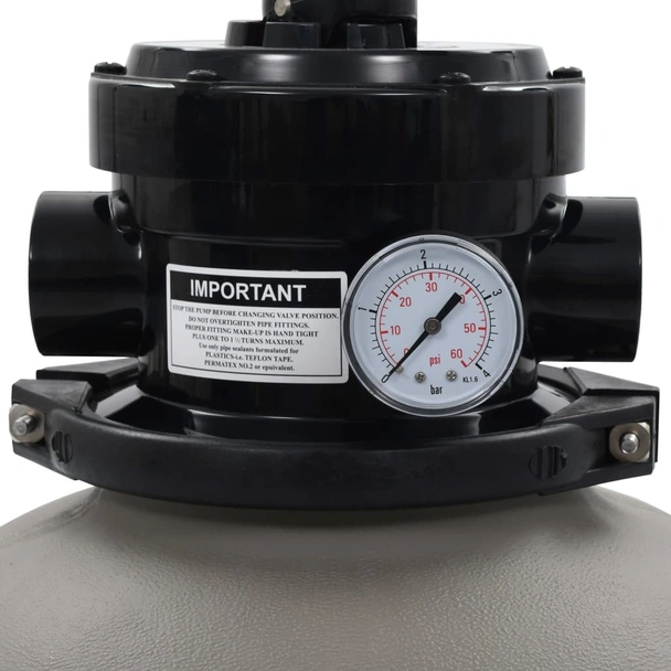 Пясъчен филтър за басейн, 4 поз клапан, 350 мм - Image 3