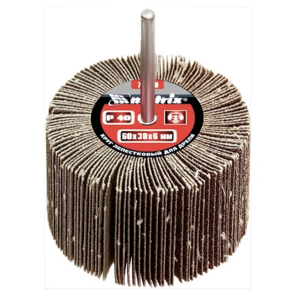Шкурка ламелна за бормашина P60 60х20х6мм - MTX