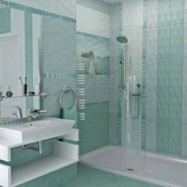 Фриз 5x50 см Универсал райе зелен 2471 KAI - Image 2