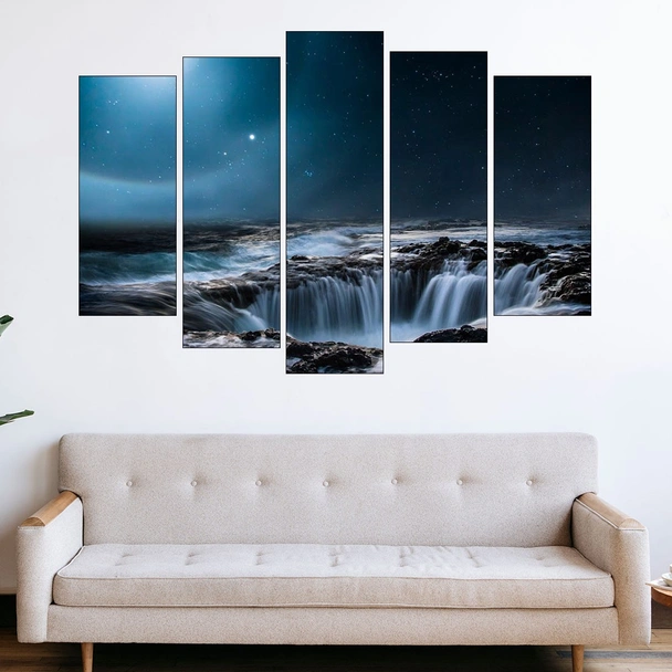 Море и звезди - картина пано за стена - Image 3