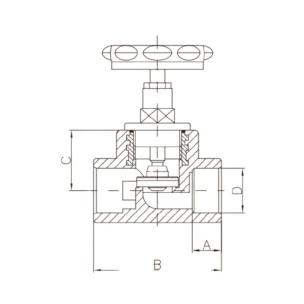 Полипропиленов кеклов кран ф32 мм HP TREND - Image 2