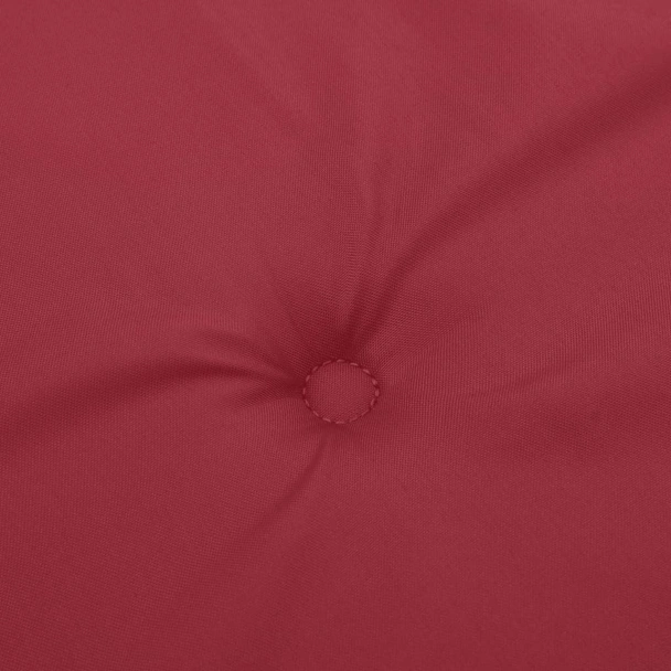 Възглавница за пейка 180x50x3 см виненочервена оксфорд плат - VL314092 - Image 5