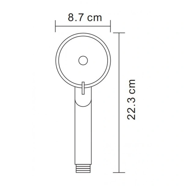 Душ слушалка с 5 функции ICH 7599MB INTER CERAMIC - Image 3
