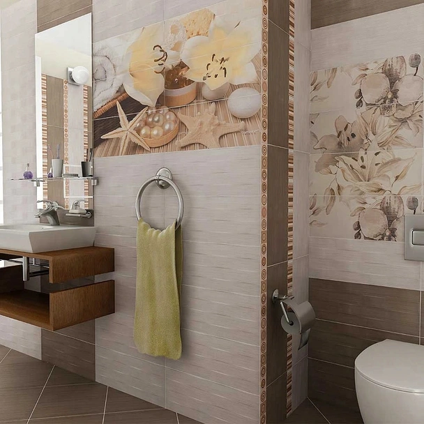 Декор 60х100 см Виола релакс 6 бр. к-кт 2494 KAI - Image 2