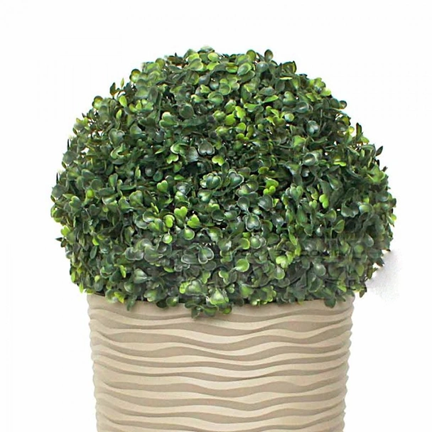 Декоративна зелена топка Чемшир ∅28 см - Image 2