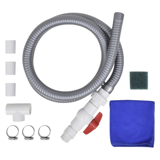 Фонтан за басейни, неръждаема стомана, 50x30x90 см, сребрист - Image 7