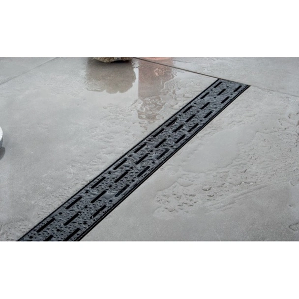 Линеен сифон 80 см пластмасов корпус черен MERTINOX - Image 2