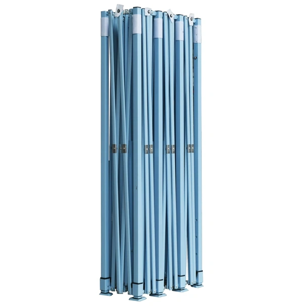 Сгъваема шатра с 5 странични стени, 3x9 м, кремава - Image 6