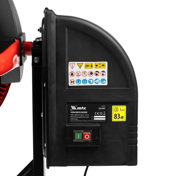 Бетонобъркачка 180 л 800 W CM-180М MTX - Image 13