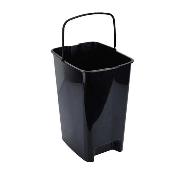 Кош за боклук с педал и вътрешна кофа 8 л металик VIOLET HOUSE - Image 2