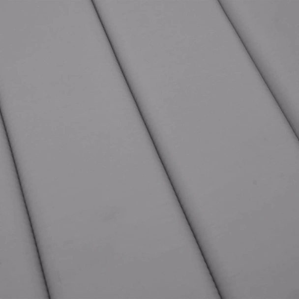 Шалте за шезлонг - сиво - 200x50x3 см - Оксфорд плат - VL314189 - Image 6