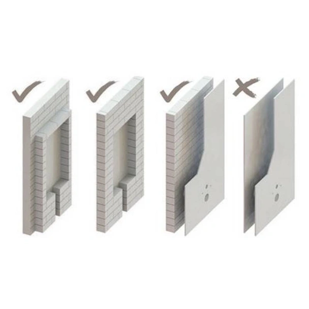 Структура за вграждане за стенна тоалетна чиния F02-0013 BOCCHI - Image 2