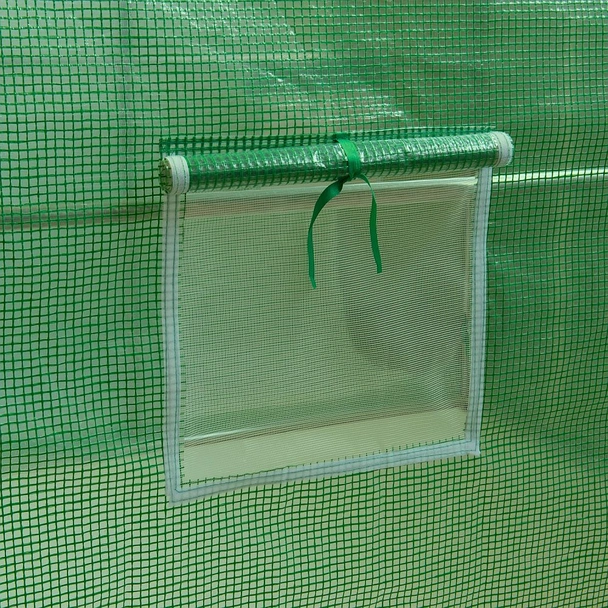 Тунелна оранжерия с армирано покривало 8x3x2 м (24 м2) - Image 5