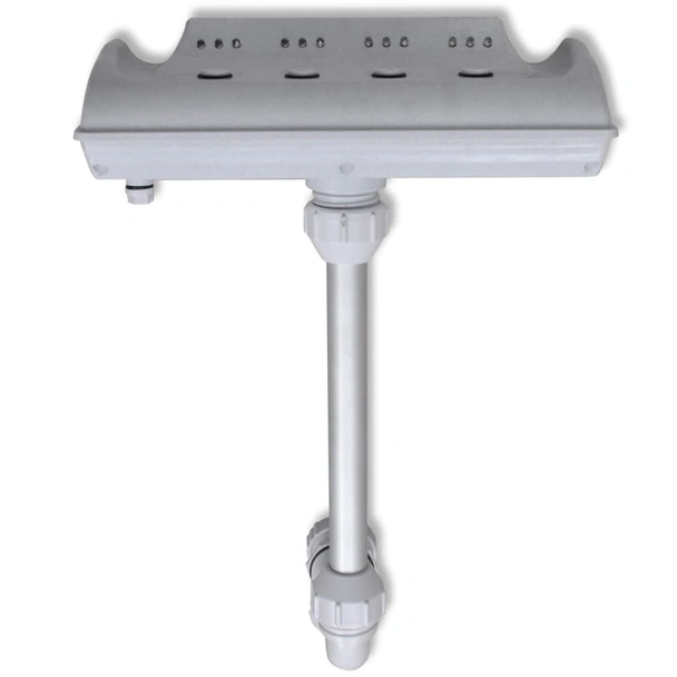 Фонтан каскада за басейни с LED светлини бял - Image 2