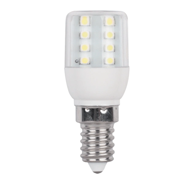 LED лампа LEDT25 16SMD3528 1W E14 230V бял