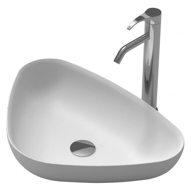 Мивка за баня върху плот ICB 686W INTER CERAMIC - Image 2