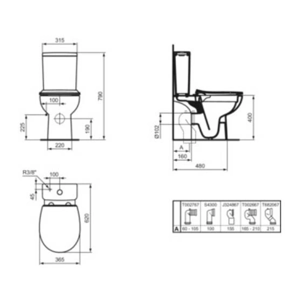 Моноблок RimLS+ Eurovit+ IDEAL STANDARD - Image 8