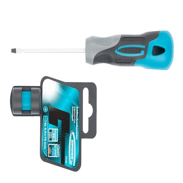 Отвертка права SL3,0 x 75мм - GROSS