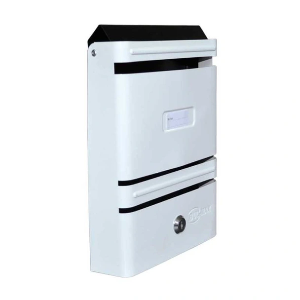 Пощенска кутия метал ножична бяла PREMIUMFIX