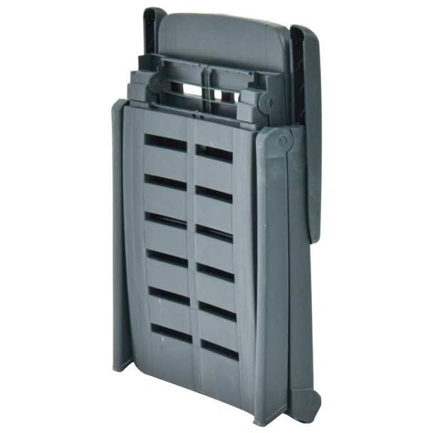 Сгъваем шезлонг, пластмаса, зелен 72 x 189 x 96 см - Image 7