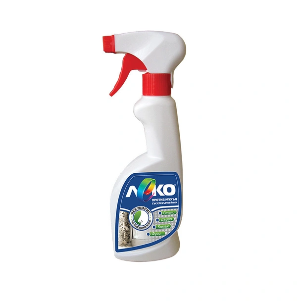 Спрей против мухъл със сребърни йони 500 мл ЛЕКО