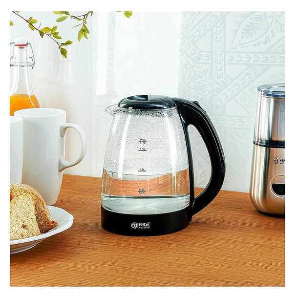 Стъклена електрическа кана 1.7 л 2200 W FA-5404-1-BA FIRST - Image 3