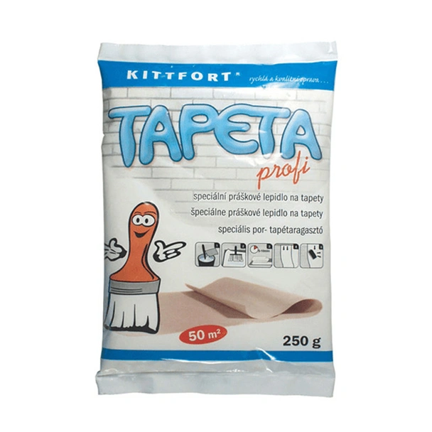 Сухо лепило за тапети 250 гр KITTFORT