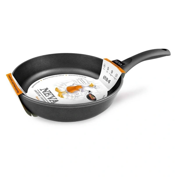 Tиган 24 см черен Neva Black НЕВА МЕТАЛЛ ПОСУДА - Image 3