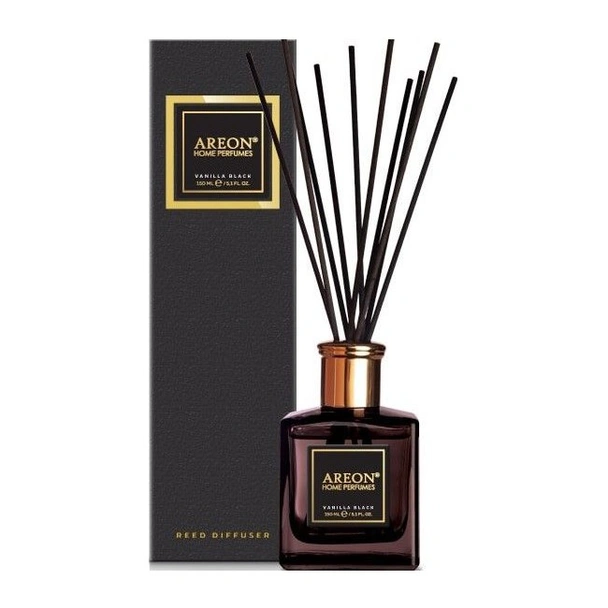 Ароматизатор с пръчици Черна ванилия 150 мл AREON