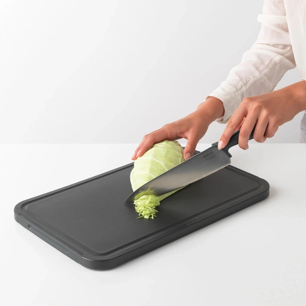 Готварски нож 20 см Tasty+ Dark Grey BRABANTIA - Image 2