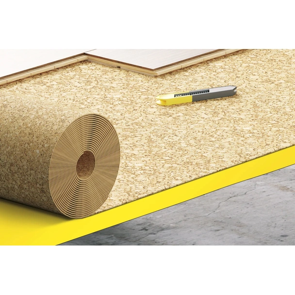 Коркова подложка за ламинат 2 мм Expert Cork Roll CEZAR